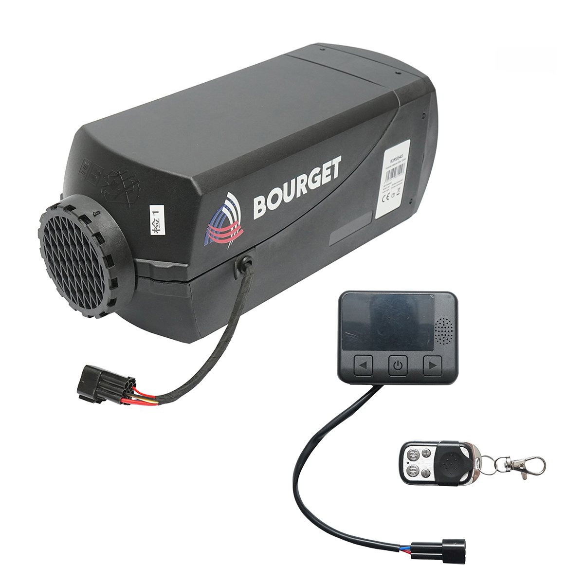 Incalzitor stationar, sirocou economic 12-24V, 5KW, display LCD cu telecomanda Bourget